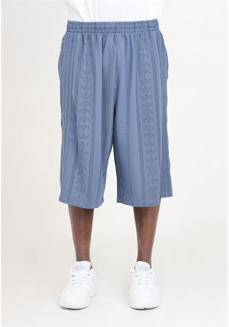Blue sports shorts for men in breathable fabric ADIDAS ORIGINALS | IT7507.